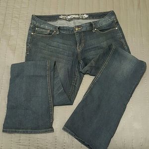 😍Express Low rise bootcut